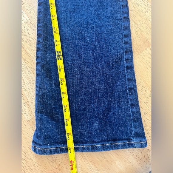 Tommy Hilfiger Womens Stretch Boot Cut Dark Wash Jeans Blue Size 12R - Picture 8 of 9